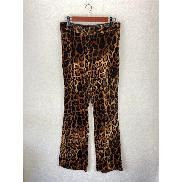 Per Se by Carlisle Women's Pants Size 4 Straight Gray Leopard White Blue Lot 5 - Picture 2 of 16